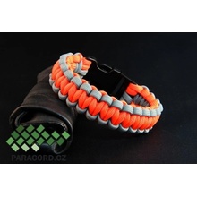 Paracord NEON oranžová