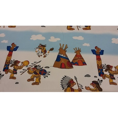 Dekoračná látka INDIÁNI šírka 140 cm
