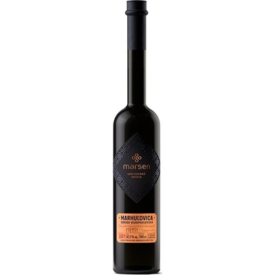 Marsen Exclusiv Marhulovica Veľkopavlovická 42,3% 0,5 l (holá láhev)