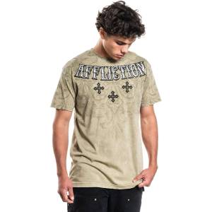 AFFLICTION мъжка тениска affliction - velvet scorn - a28846-absl