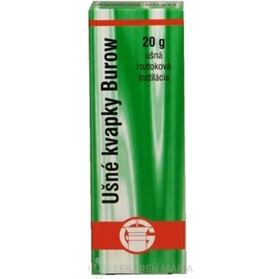 Galvex ušné kvapky Burow 20 g