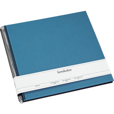 Semikolon Фотоалбум Uni Economy с черни карти голям син (364037)