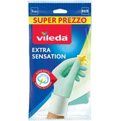 Vileda Домакински ръкавици Extra Sensation M (4w4t4)