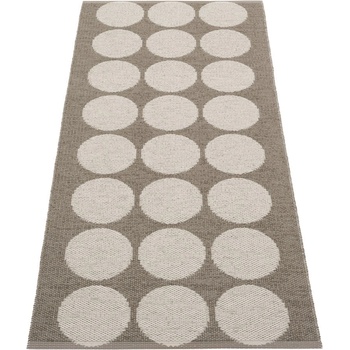 Pappelina Кафява и бежова пътека за открито и закрито 70x160 cm Hugo Walnut Linen - Pappelina (HU6K716)