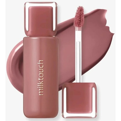 MilkTouch Jelly Fit Tinted Glow Tint 15 Mauve Crunch Lesklý tint na pery s ľahkou farbou na každý deň 4 g