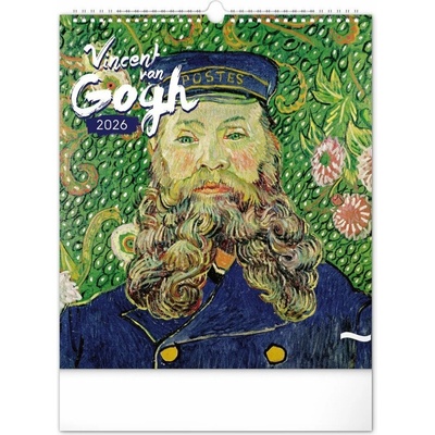 nástěnný Vincent van Gogh 30 x 34 cm 2026 – Zboží Dáma