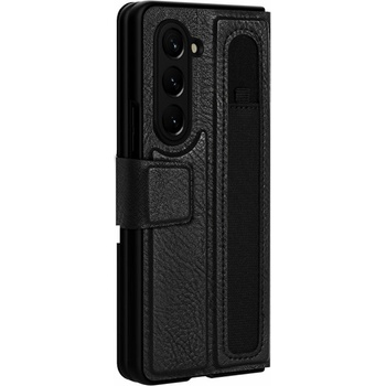 Nillkin Калъф за Samsung Galaxy Z Fold 5, кожен, Nillkin Aoge Leather Flip (57983116271), полиуретан, черен (57983116271)