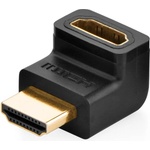  Адаптер от мъжко HDMI към женско HDMI - Ugreen HD112 4K HDMI Male to HDMI Female Adapter (черен) (18212)