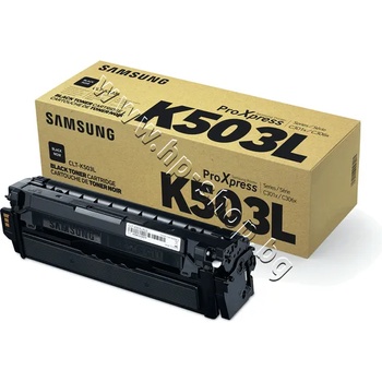 HP Тонер Samsung CLT-K503L за SL-C3010/C3060, Black (8K), p/n SU147A - Оригинален Samsung консуматив - тонер касета