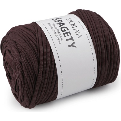 Špagety / příze 550 g Varianta: 49 hnědá tmavá různé odstíny, Balení: 1 ks 50673/124539/266362