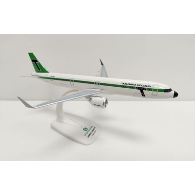 PPC Holland Airbus A321 252NX Transavia Transavia Holland Retro Colors Named John Block Snap Fit 1:200
