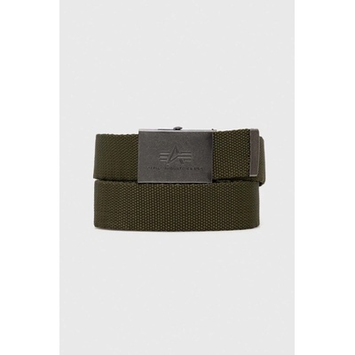 Alpha Industries pásek Heavy Duty zelený