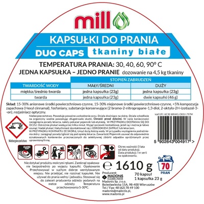 Mill Kapsule na pranie Professional Color 70 PD