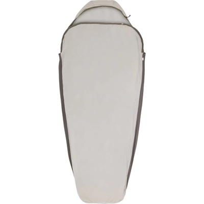 Sea to Summit Вътрешен чувал Sea to Summit Silk Blend Sleeping Bag Liner Mummy Travel sleeping bag - Moonstruck Grey - размер Compact (515-0238-0112)