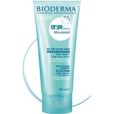 Bioderma ABCDerm Moussant jemný čistiaci gél 200 ml