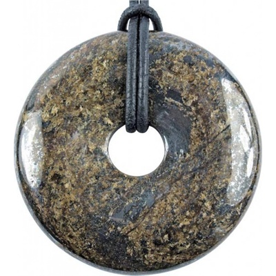 Milujeme Kameny Bronzit - donut cca 3 cm