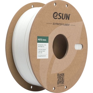 eSUN PETG-Matte White - 1, 75 mm / 1000 g (PETG-MT175W1P1)