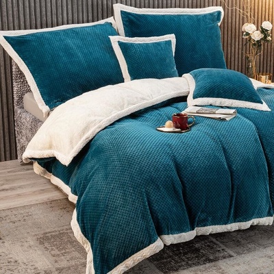 decoDoma povlečení z mikroplyše s beránkem VIKTORIE 140x200 70x90