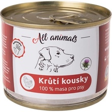 All Animals Dog Morčacie kousky 200 g