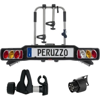 Peruzzo Parma nosič na tažné zařízení 3 kola + držák 1.kola + adaptér el. přípojky zdarma