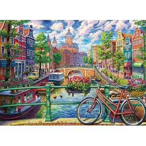 Cobble Hill - Puzzle Amsterdam Canal II - 1 000 piese