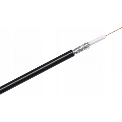 CABLETECH Koaxiálny kábel RG58U 50ohm čierny 100m KAB0025