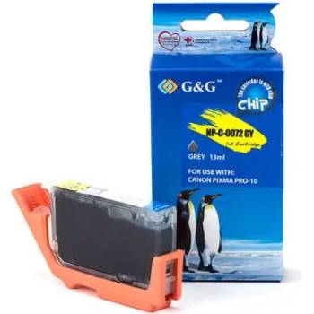 Image 1 of Compatible ГЛАВА ЗА CANON PIXMA PRO-10 - Grey - ink cartridge - PGI-72GY (PGI72GY) - 6409B001 - PN NP-C-0072GY/C(PG) - G&G (200CANPGI 72GY)