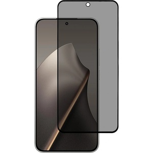  Стъклен Протектор 5D Full Glue PRIVACY за Xiaomi 15T Pro / 15T, Черен
