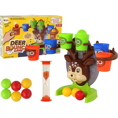 Lean Toys Hádzanie loptičiek do pohárov