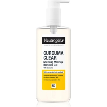 Neutrogena Curcuma Clear мицеларен, почистващ грима гел 200ml