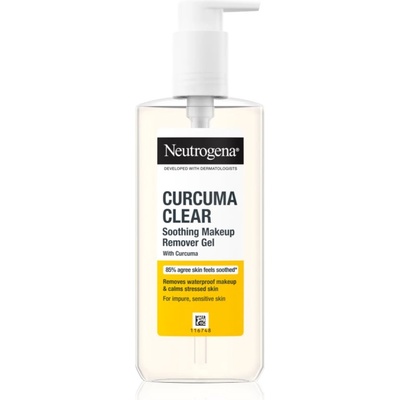 Neutrogena Curcuma Clear мицеларен, почистващ грима гел 200ml