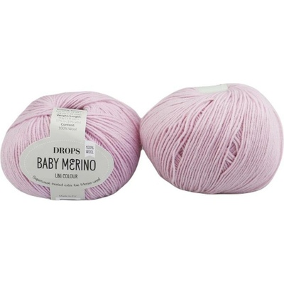 Drops Baby Merino 26 světlá starorůžová