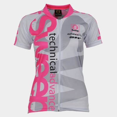 Sweep D020 Clasic white/pink fluo