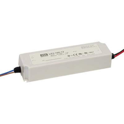 MEAN WELL MEANWELL Napájecí zdroj LED 24V 100W LPV nestmívatelný IP67