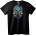 NOONEBRAND Тениска Череп и Harley Davidson - 2XL, Black