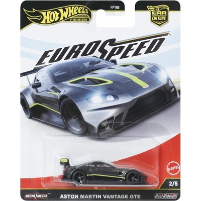 Mattel Hot Wheels Prémiové auto car culture Aston Martin Vantage GTE