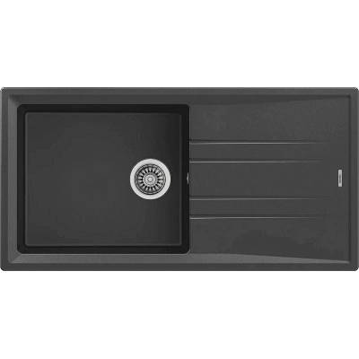 Гранитна мивка, обръщаема, за шкаф 60 см Stone 60 L-TG ТЪМНОСИВА (М.1020.ТС)