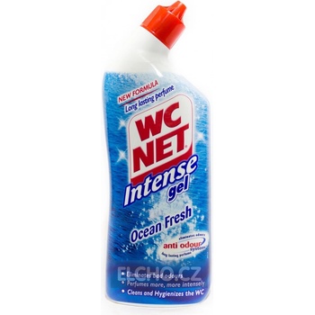 WC Net Intense Gel gelový WC čistič Ocean Fresh 750 ml