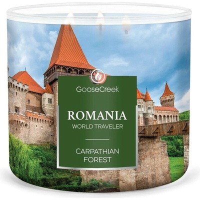 Goose Creek Candle World Traveler Romania Carpathians Forest 411 g