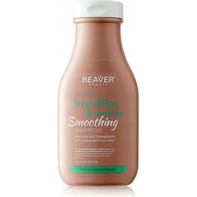 BEAVER Brazilský keratin vyhlazující šampon 350 ml