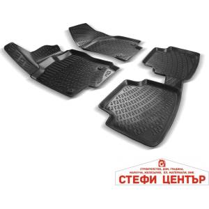 Rizline Гумени стелки RizLine съвместими с Skoda Superb III 2015-2019 (511378) - steficenter