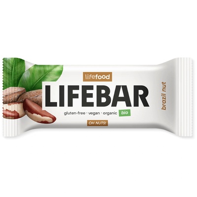 Lifefood Lifebar бразлиски RAW BIO 40 г Вкус: exotic