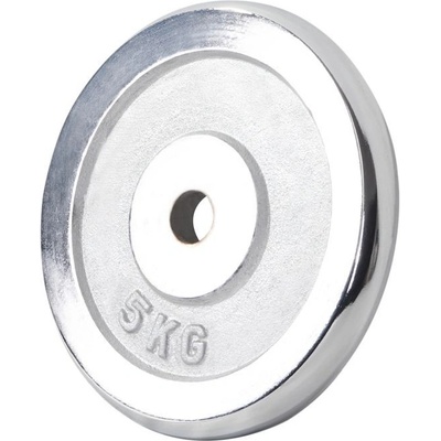 Gorilla Sports chrómovaný 5 kg 205 mm