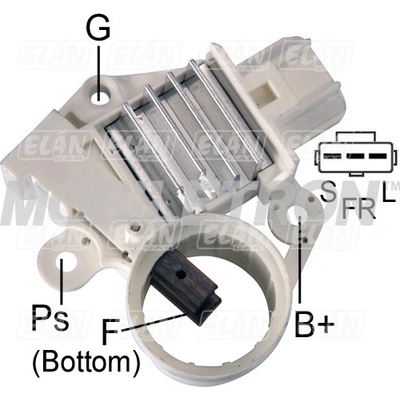 Regulátor alternátoru Ford 98BB-10300CC / XS7U-10C359AC