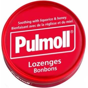 PULMOLL Пастили за гърло и с мед , Pulmoll Lozenges with Liquorice and Honey taste 75g