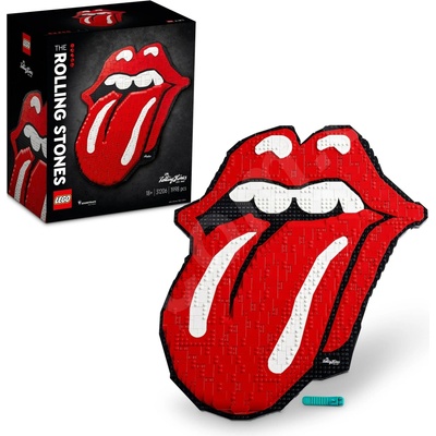 ROLLING STONES -LEGO ART- TONGUE - CONSTRUCTION SET LP