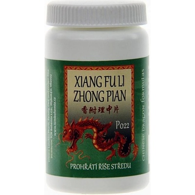 TCM Bohemia 022p 145 Prohřátí říše středu Xiang fu li zhong pian 100 tabliet