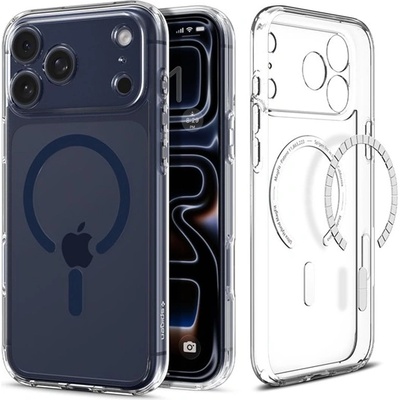 Spigen iPhone 17 Pro SPIGEN ULTRA HYBRID MAG Пластмасов удароустойчив протектор за телефон, MagSafe, СИНЬО ACS11111 (ACS11111)