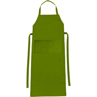 Workwear Verona Dlhá pracovná zástera s trakmi 01146-01 Leaf