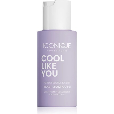 Iconique COOL LIKE YOU Perfect Blonde & Silver Violet шампоан, неутрализиращ жълтите нюанси 70ml